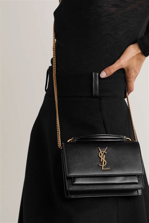 ysl sunset bag croc grey|saint laurent sunset crossbody bag.